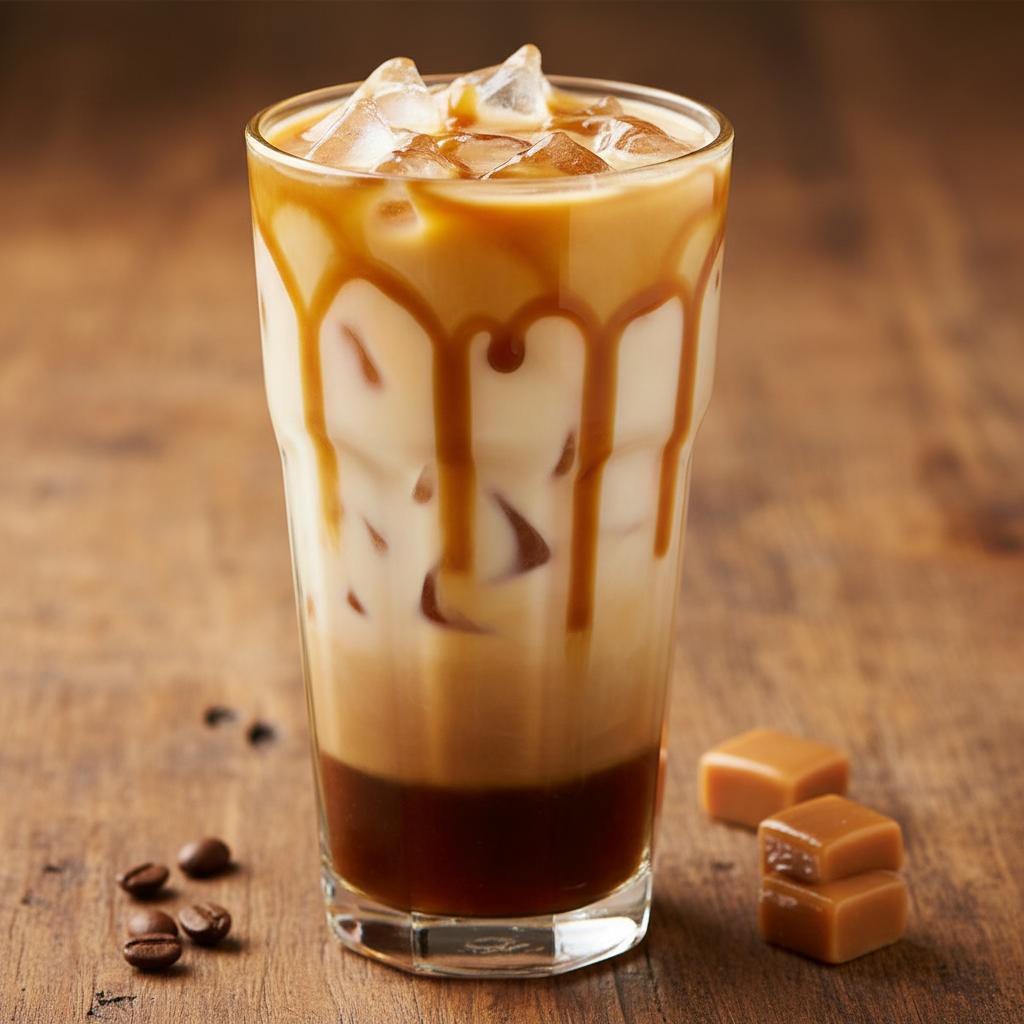 Seasonal iced latte
